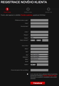 DoxxCasino - registrace