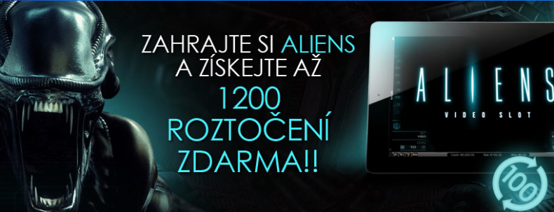 ALIENS: až 1200 zatočení zdarma!
