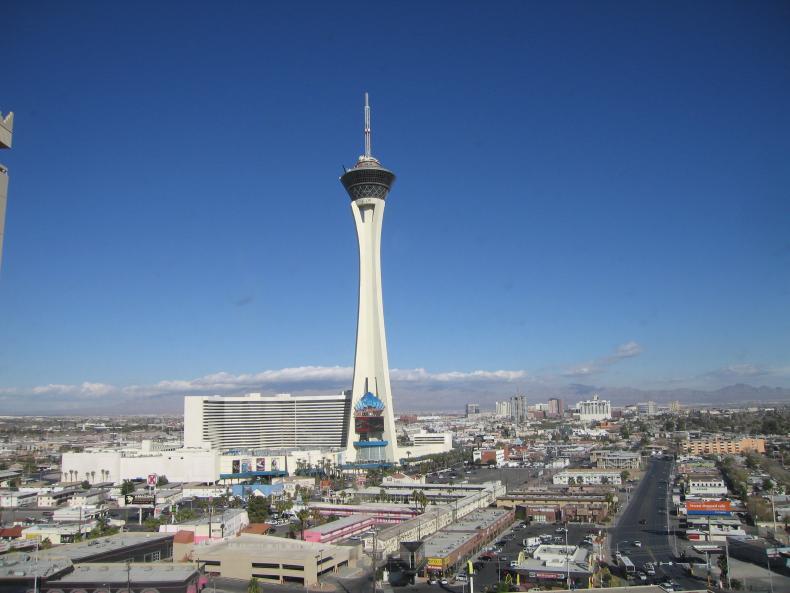 Naštvaný muž najel svou dodávkou do kasina v Las Vegas