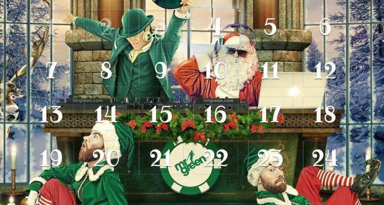 Mr Green adventní kalendář v hodnotě 8.750.000 Kč