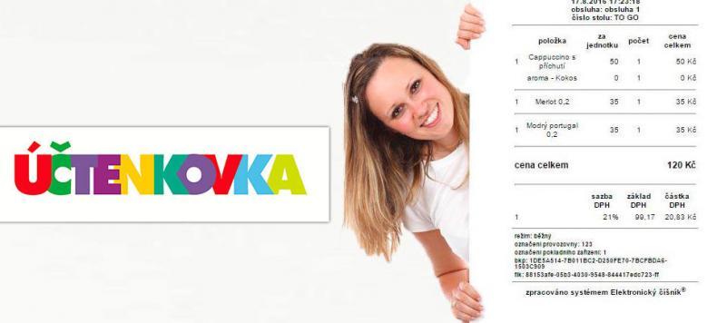 Logo účtenkovky je barevné jako duha a stálo skoro 100 tisíc Logo účtenkovky je barevné jako duha a stálo skoro 100 tisíc