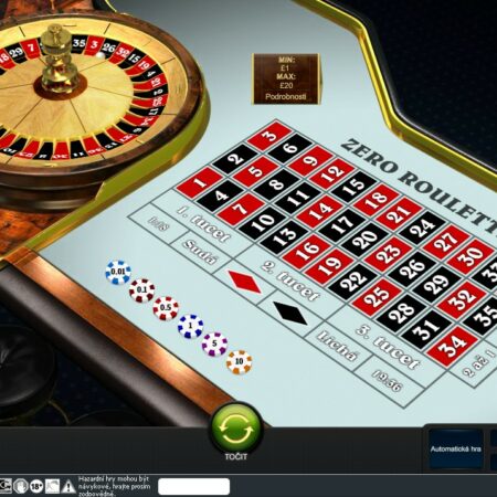 Zero Ruleta – nejlepší ruleta pro strategie