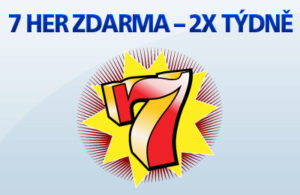 7 her zdarma – 2x týdně