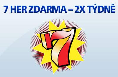 7 her zdarma každé úterý a pátek
