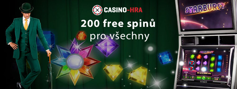 200 free spinů pro každého od Mr Green Casino