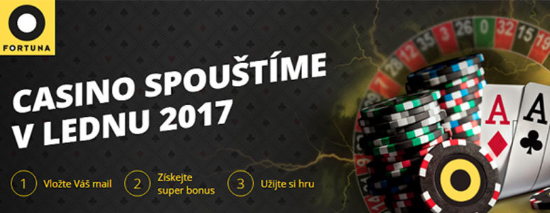Fortuna online casino už brzy skutečností!
