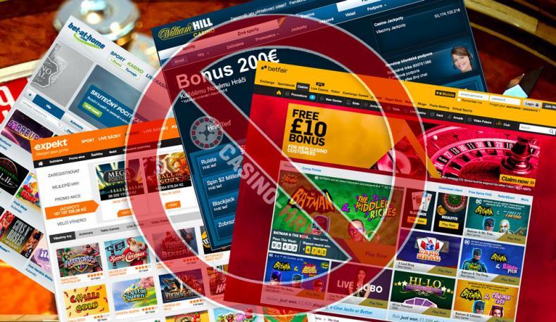 Seznam online casin, které nemají licenci a v ČR končí