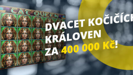 Kočičí automat od Fortuny nadělil přes 400 000 korun!