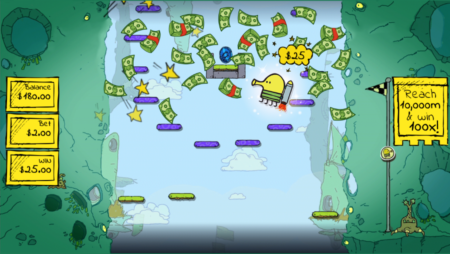Mobilní hit Doodle Jump si brzy zahrajete i v online casinech