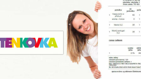 Logo účtenkovky je barevné jako duha a stálo skoro 100 tisíc