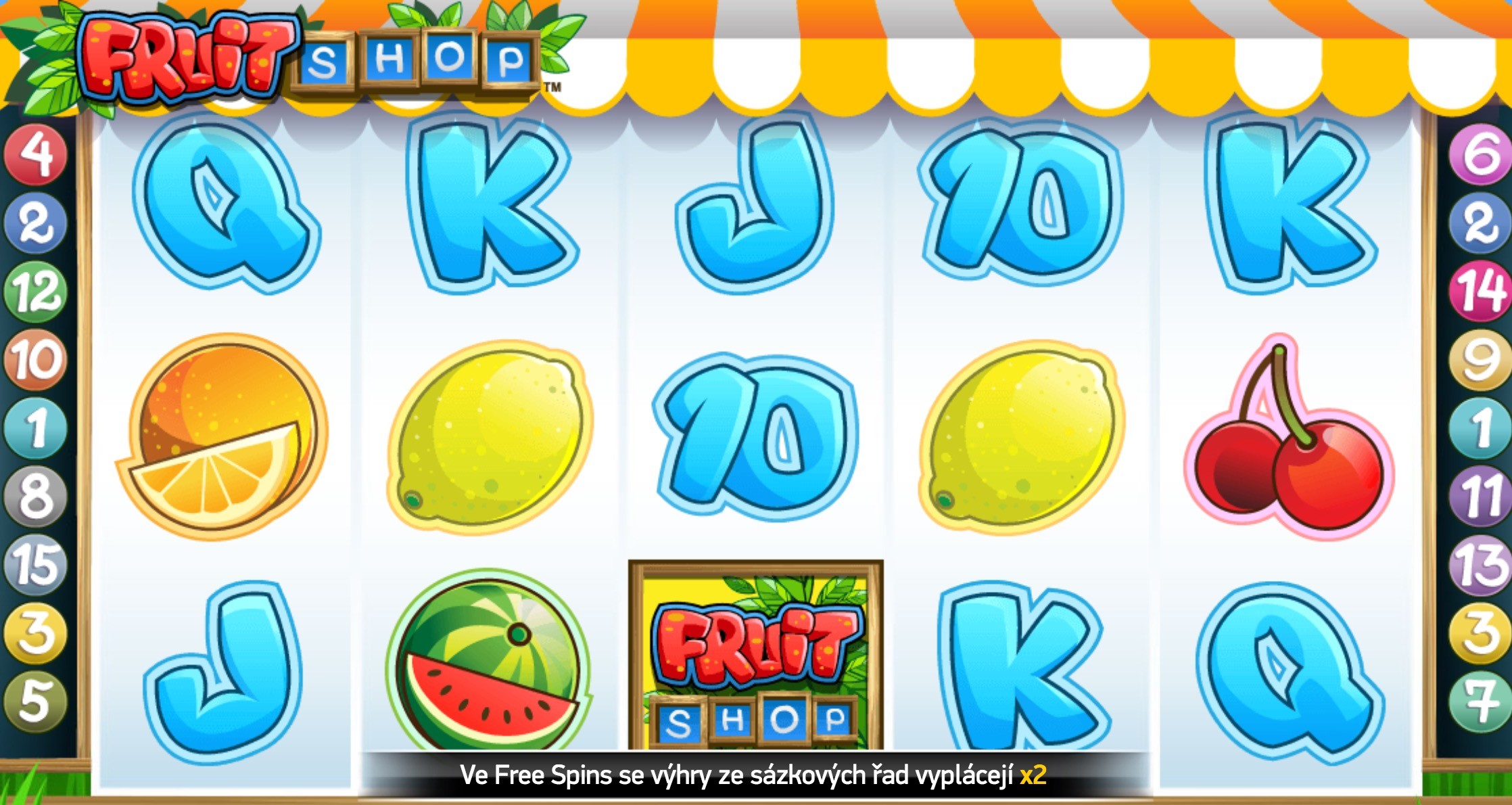 Netent fruit shop
