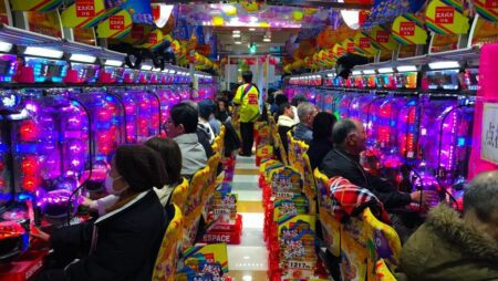 Pachinko, japonská obdoba výherních automatů je na ústupu