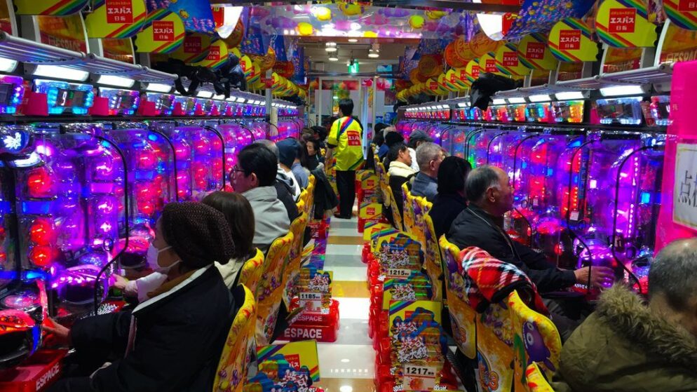 Pachinko, japonská obdoba výherních automatů je na ústupu