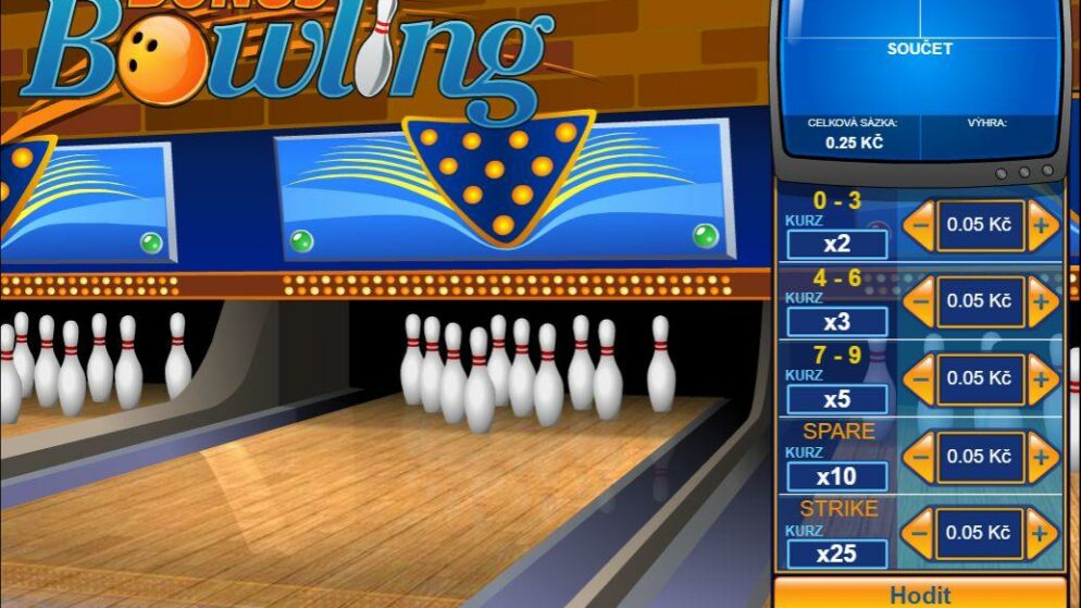 Bonus Bowling – nová hra od Fortuny, která vám pomůže protáčet bonusy