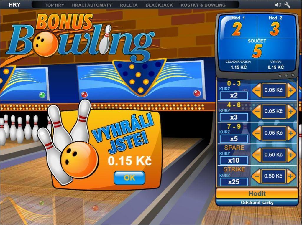 Bonus Bowling – nová hra od Fortuny