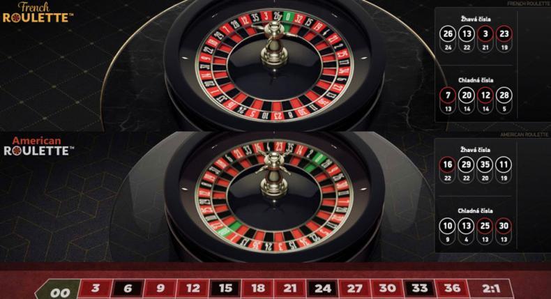 Chance a Tipsport rozšířily nabídku her v casinech Vegas o dvě nové rulety