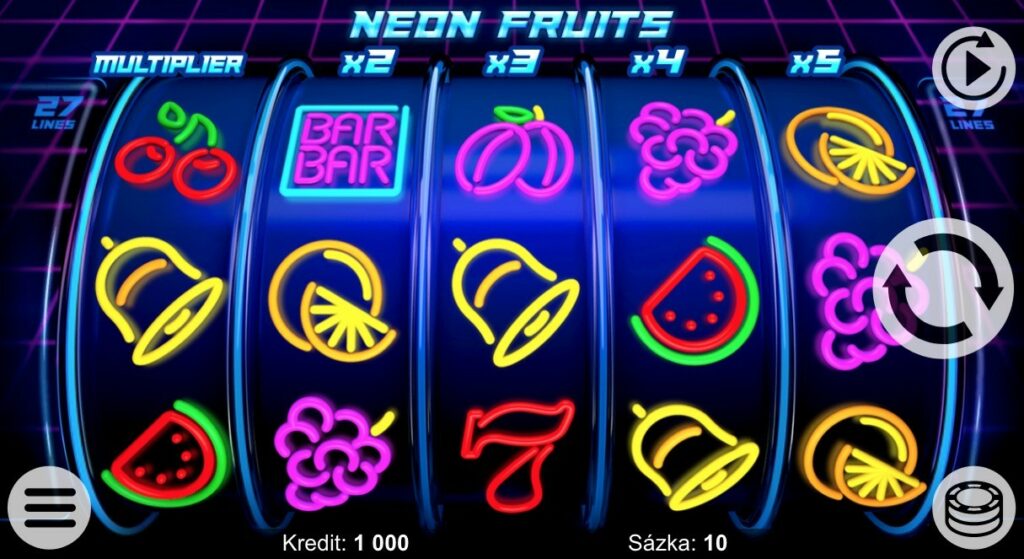Neon Fruits