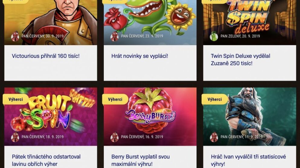 Inspirujte se! Sazka Hry přinesly v září TOP hráčům téměř 3 MEGA!