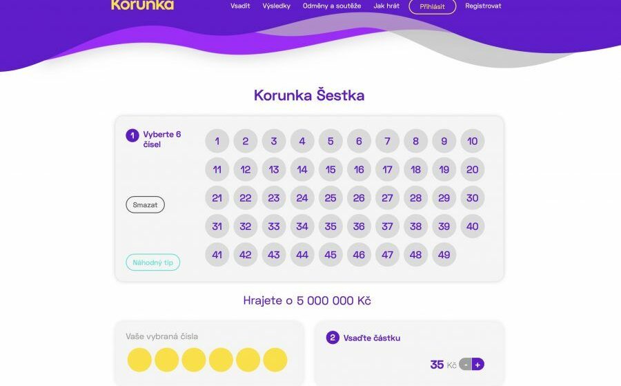 Korunka nabízí 7 různých loterijních her. Jak se hrají?