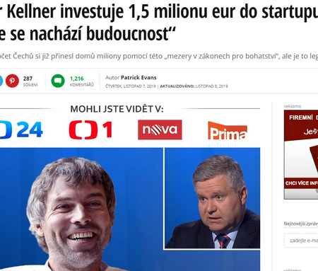 Petr Kellner vám (ne)poradí jak zbohatnout! Nabídka, která zaplavila internet, je SCAM!