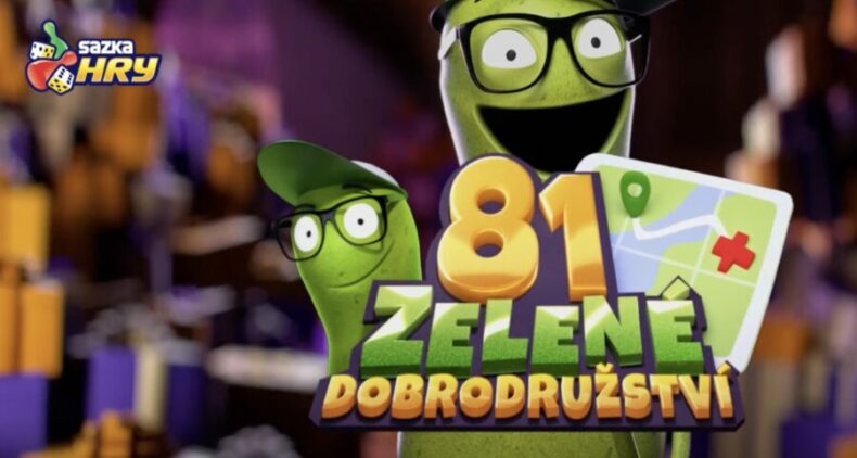 Pan Zelený z portálu Sazka Hry se dočkal vlastního automatu! dobrodružství 81