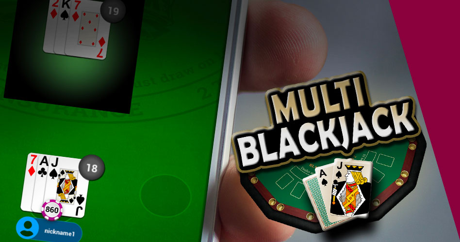 Multi Blackjack můžeš hrát i na mobilu