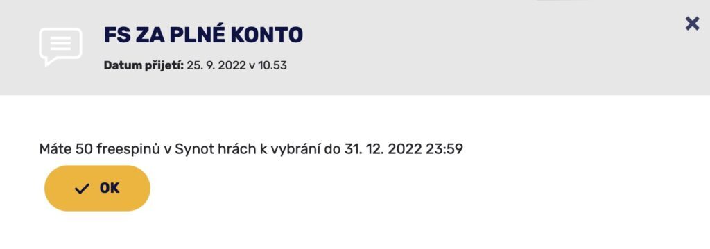 Pripsani free spinů