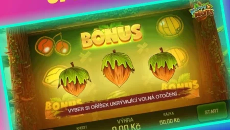Reálný záznam:  Bonusová hra na automatu Happy Nuts 🎰 přinesla 24 tisíc