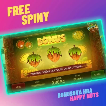 Reálný záznam:  Bonusová hra na automatu Happy Nuts 🎰 přinesla 24 tisíc