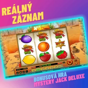 Reálný záznam: MEGA WIN na automatu Mystery Jack Deluxe