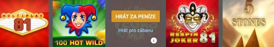 Online casino bez vkladu – Tipsport / Chance Vegas