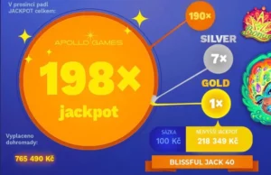Prosincová jackpotová horečka v apollu: zlatý jackpot a automaty na full!