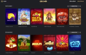 Průlom ve způsobu registrace a inovace in-game menu v Casino Grandwin
