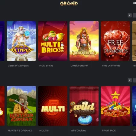 Průlom ve způsobu registrace a inovace in-game menu v Casino Grandwin