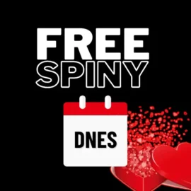 Valentýnské FREE spiny dnes 14. 2. 2025