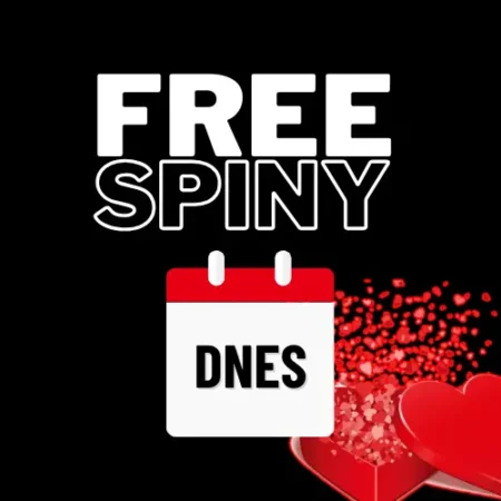 Valentýnské FREE spiny dnes 14. 2. 2025