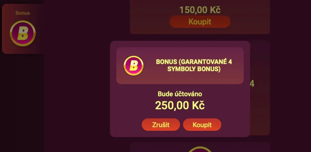 Funkce Buy Bonus ve hrách od Apollo Games
