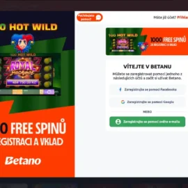 Betano registrace: jak si založit herní konto?
