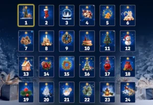 Adventní kalendář u MerkurXtip