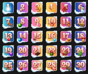 Vegas advent: každý den nový bonus