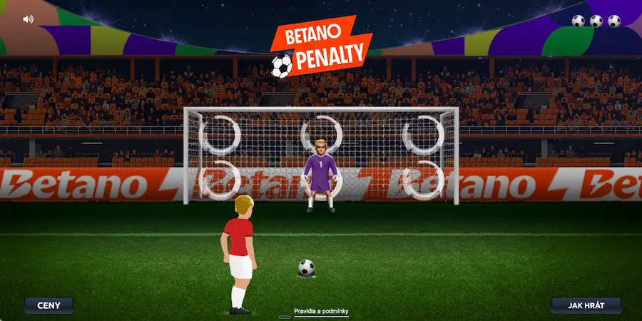 Betano penalty o FS či sázky zdarma