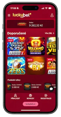 Mobilní zobrazení Luckybet