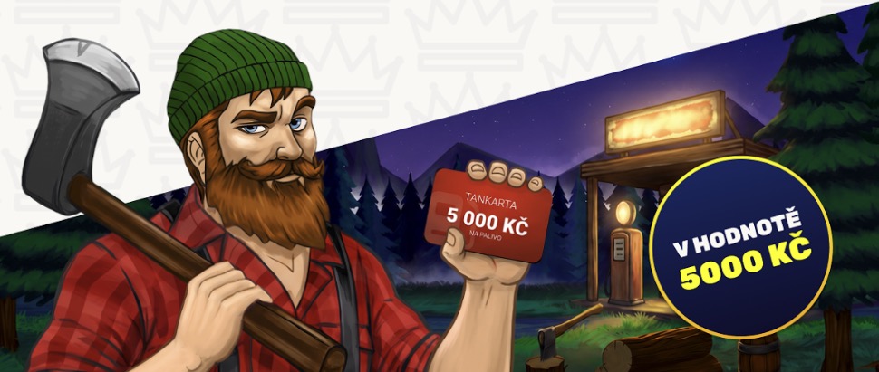 Tankovací karta ORLEN v hodnotě 5 000 Kč ve Forbes Casinu