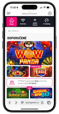 Mobilní zobrazení Apollo Games