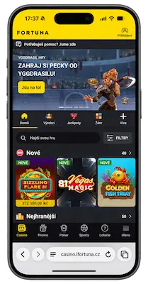 Mobilní zobrazení Fortuny