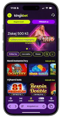 Mobilní zobrazení Kingsbet